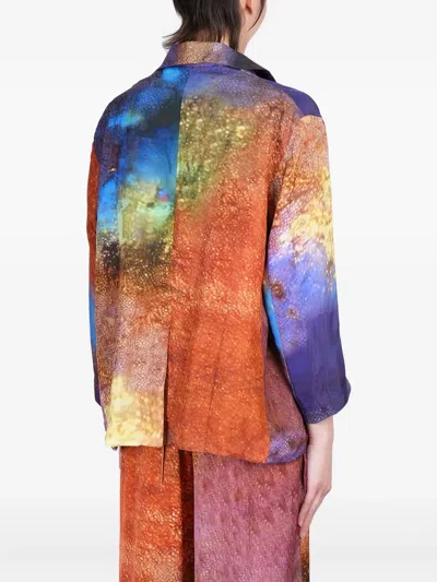 Yavi Abstract-print Blazer