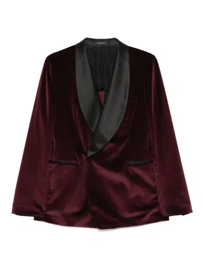 Tagliatore Long-sleeved Suit Jacket