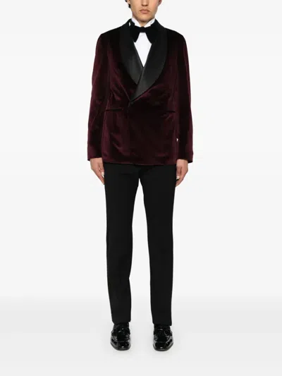 Tagliatore Long-sleeved Suit Jacket