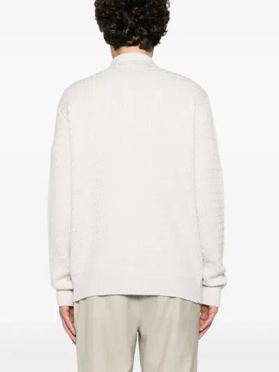 Tagliatore Sweaters Neutral In White