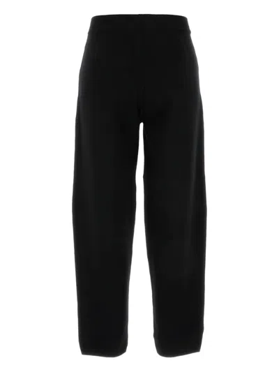 Max Mara Black Viscose Blend Dula Pant In Black