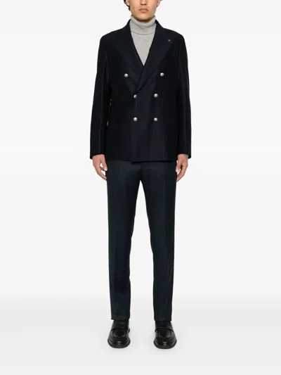 Tagliatore Long-sleeved Suit Jacket