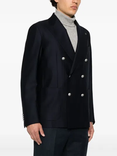 Tagliatore Long-sleeved Suit Jacket