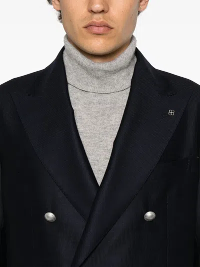 Tagliatore Long-sleeved Suit Jacket