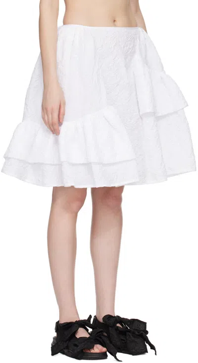 Cecilie Bahnsen Ruffled Midi Skirt