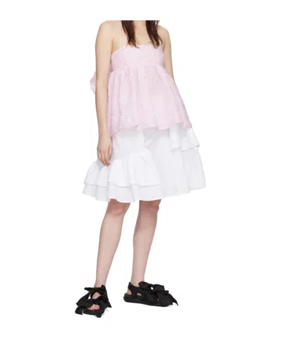 Cecilie Bahnsen Ruffled Midi Skirt