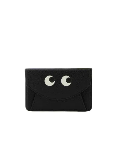 Anya Hindmarch Women Black Leather Card Holder