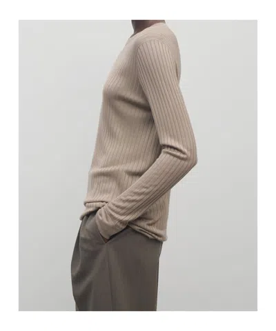 The Row Top Keya In Misto Viscosa Cappuccino Donna