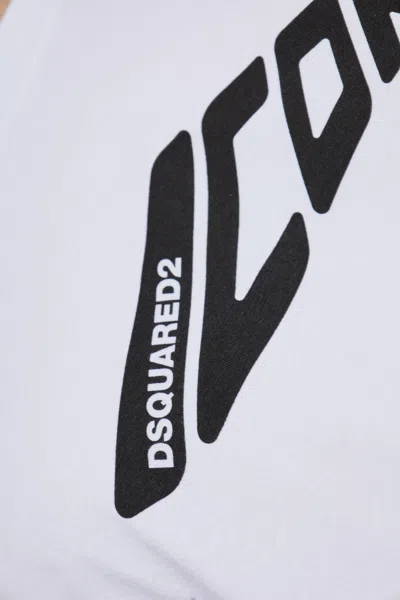 Dsquared2 Dsquared Men Cotton T-shirt In White