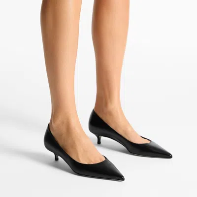 Jimmy Choo Scarpe Con Tacco Amelia In Pelle Nera Donna