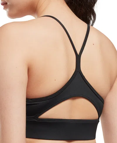 Reebok Women's Core Strappy Bra - Medium Support In Black