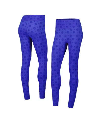 Terez Women's Royal Chicago Cubs Tonal Leggings In Burgundy