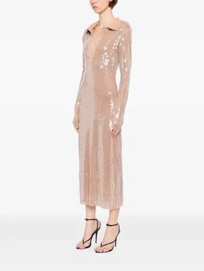 Monse Mesh Midi Dress