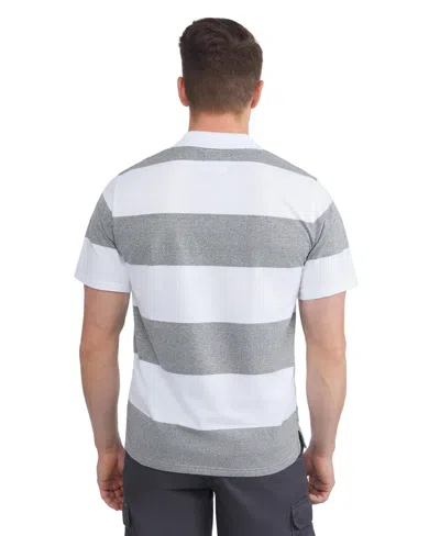 Ecko Unltd Men's Rugby Rhino Short Sleeve Polo Shirt In White