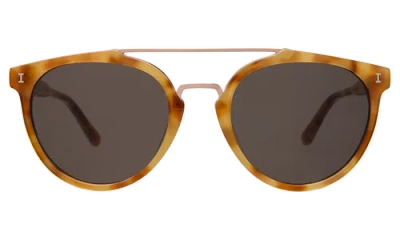 Illesteva Puglia Sunglasses In Brown