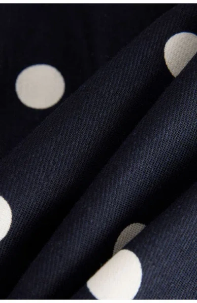 Next Textured Spot Pants In Black