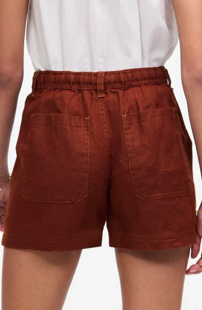 Madewell Drawstring Linen Shorts