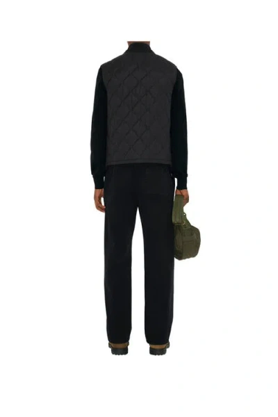 Burberry Quilted Nylon Gilet In Black
