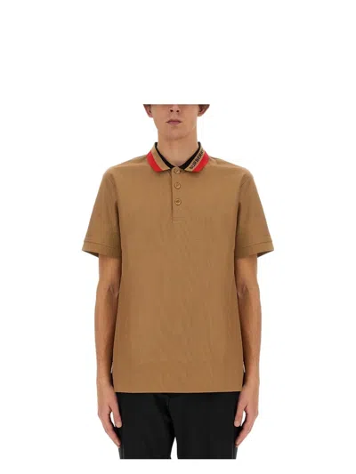 Burberry Brown Polo Shirts Men