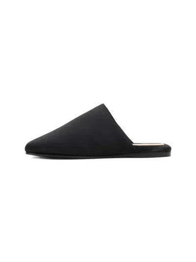Carven Black Sandals With Soft Polyester Upper In Multi