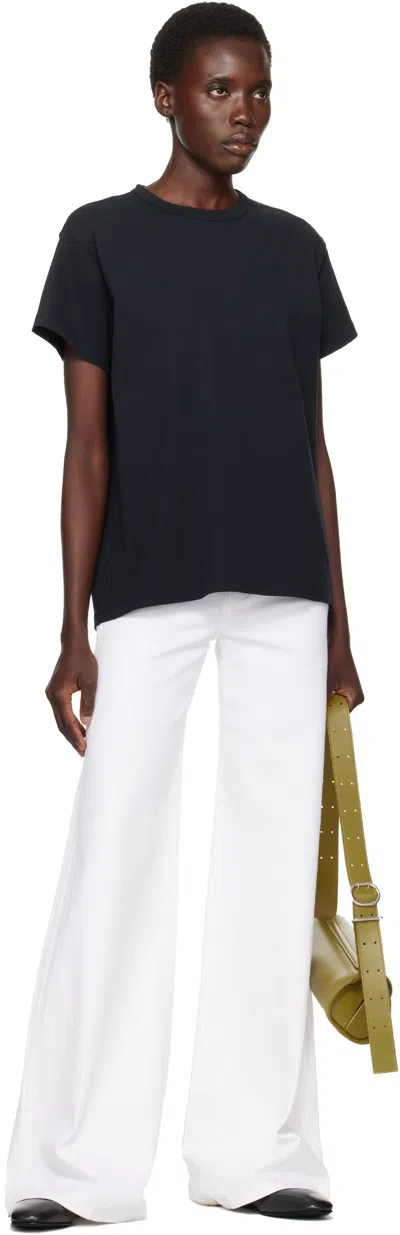 Khaite Devra Shirt With Black Pico