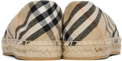 Burberry Women Embroidered Canvas Espadrilles