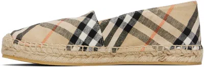 Burberry Women Embroidered Canvas Espadrilles