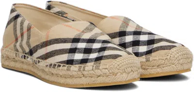Burberry Women Embroidered Canvas Espadrilles