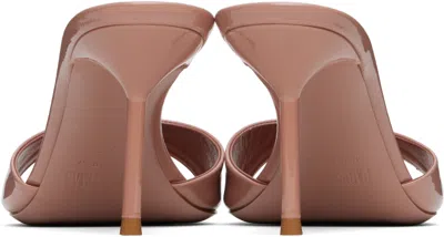 Paris Texas Lidia Mule Patent Leather Sandals In Pink