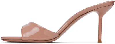 Paris Texas Lidia Mule Patent Leather Sandals In Pink