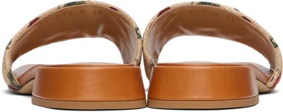 Valentino Slide Sandal "vlogo Signature" In Multi