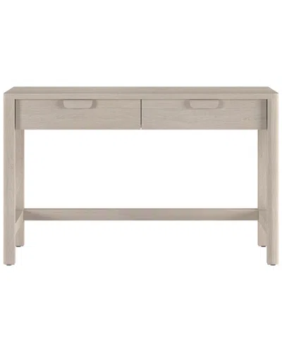 Abraham + Ivy Fern 48 Wide Rectangular Desk In Alder White