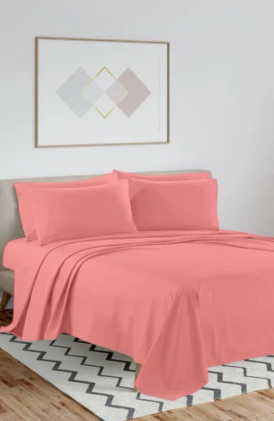 Luxury Home Bright Deep Pocket Microfiber Sheet Set