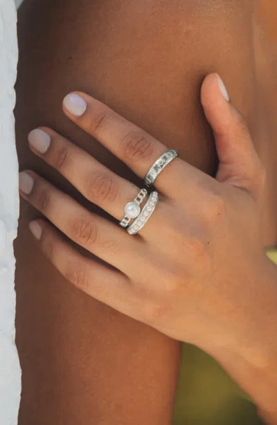 Sterling Forever Kimber Stacking Ring Set