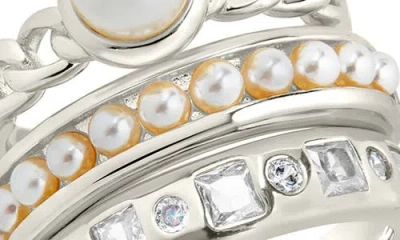 Sterling Forever Kimber Stacking Ring Set