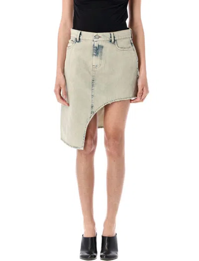 Coperni Denim Skirt With Multiple Pockets