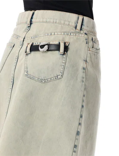Coperni Denim Skirt With Multiple Pockets
