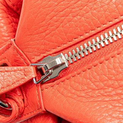 Pre-owned Balenciaga Red Color Leather Shoulder Bag ()