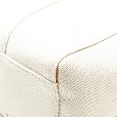 Pre-owned Balenciaga White Canvas Shoulder Bag Tote Bag ()