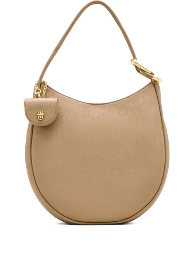 Marc Jacobs The Crescent Large Dual Hobo Bag In Calf Leather