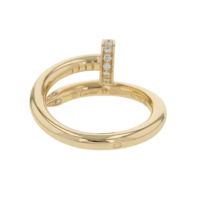 Pre-owned Cartier Juste Un Clou Yellow Band Ring ()