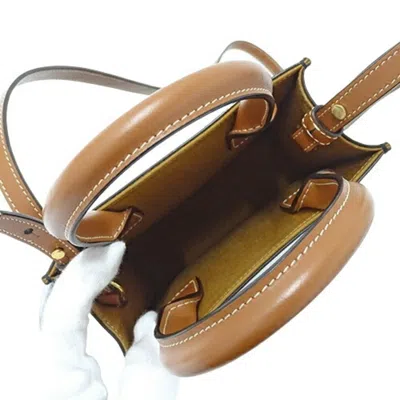 Pre-owned Celine Brown Canvas Handbag Shoulder Bag ()