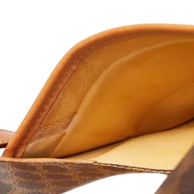 Pre-owned Celine Brown Pvc Leather Shoulder Bag ()