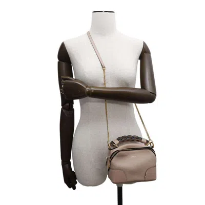 Pre-owned Chloé Pink Leather Handbag Shoulder Bag ()