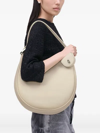 Marc Jacobs The Crescent Large Dual Hobo Bag In Calf Leather