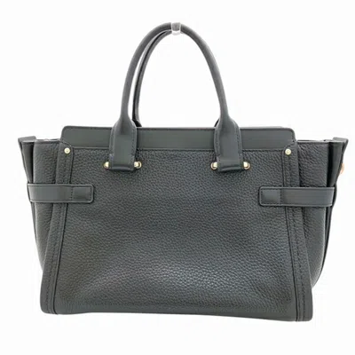 Pre-owned Coach Black Leather Handbag Shoulder Bag ()