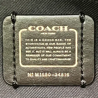 Pre-owned Coach Black Leather Handbag Shoulder Bag ()