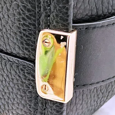 Pre-owned Coach Black Leather Handbag Shoulder Bag ()