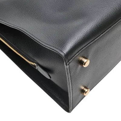 Pre-owned Coach Black Leather Handbag Tote Bag ()