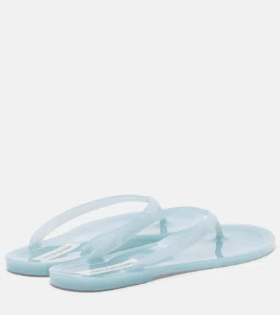 Christopher Esber Jo Pvc Flip Flops In Blue